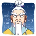😓 emoji Oriental Wisdom Telegram sticker 14 of 40