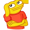🙄 emoji Boy's Club by @lilaladin Telegram sticker 13 of 25