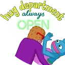 🤗 emoji Boy's Club by @lilaladin Telegram sticker 17 of 25