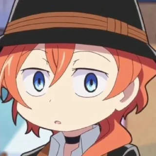 🎩 emoji чуя. Telegram sticker 13 of 21