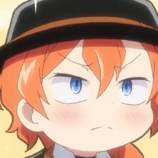 🎩 emoji чуя. Telegram sticker 7 of 21