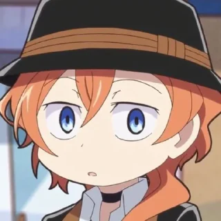 🎩 emoji чуя. Telegram sticker 8 of 21
