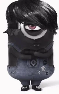 😈 emoji миньоны Telegram sticker 8 of 19