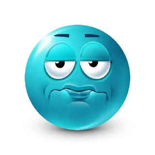 😐 emoji бирюзовые эмоджи @nmhlp Telegram sticker 7 of 94