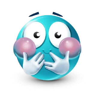 ☺️ emoji бирюзовые эмоджи @nmhlp Telegram sticker 20 of 94