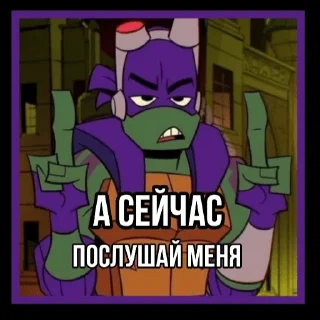 Sticker from TMNT