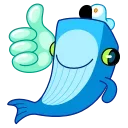 Sticker from Captain Whale