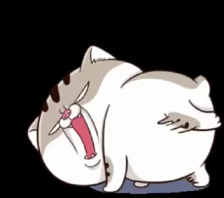 😠 emoji Amyfatcat Telegram sticker 5 of 17