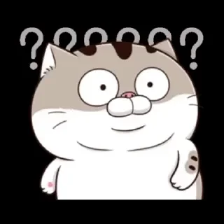 🤔 emoji Amyfatcat Telegram sticker 9 of 17