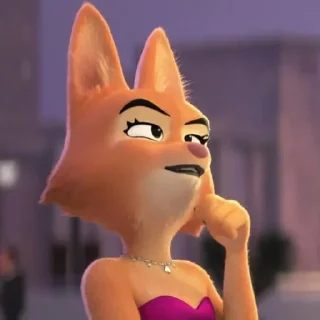 🦊 emoji The Bad Guys Telegram sticker 20 of 120