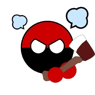 🪓 emoji Ukraine pin🇺🇦 @opentFredubot Telegram sticker 7 of 34
