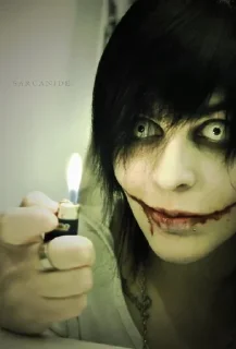 🩸 emoji Jeff the Killer by @JessRay Telegram sticker 15 of 120