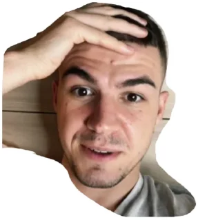 🤦 emoji Vlad Cherevatyi Telegram sticker 3 of 39