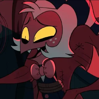 😅 emoji Moxxie~ Telegram sticker 19 of 48