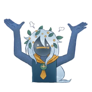 🤬 emoji Мечтательный Лесовичок @thatskygame Telegram sticker 16 of 43