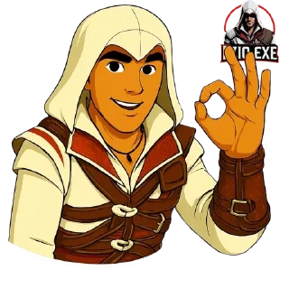 👌 emoji Ezio.exe Telegram sticker 5 of 87