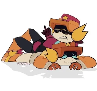 🌟 emoji Lawrie and Larry Telegram sticker 1 of 75