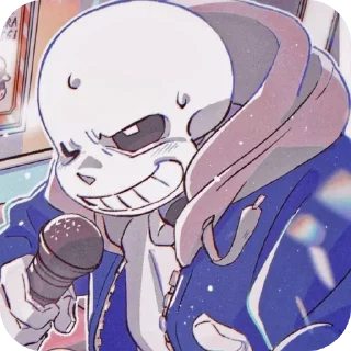 💀 emoji Sans • @Earth928B Telegram sticker 8 of 45