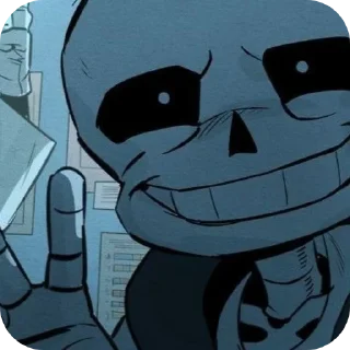 💀 emoji Sans • @Earth928B Telegram sticker 16 of 45