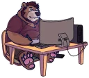 🎨 emoji Björn The Bear Telegram sticker 15 of 23