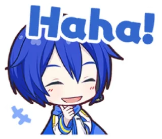 😂 emoji KAITO PJ Sekai Stamps! Telegram sticker 5 of 25