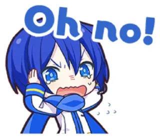 😱 emoji KAITO PJ Sekai Stamps! Telegram sticker 10 of 25