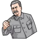 💪 emoji Сталин Telegram sticker 12 of 23