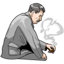 🖤 emoji Сталин Telegram sticker 14 of 23