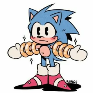 🦔 emoji Соник Telegram sticker 10 of 70