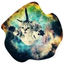 ❤️ emoji SpaceCats @StikeryTG Telegram sticker 18 of 25