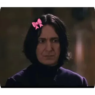 🎀 emoji my Severus Snape Telegram sticker 16 of 46