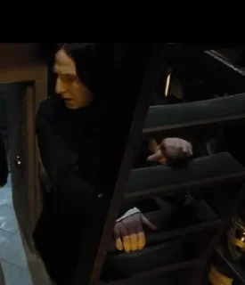 🪜 emoji my Severus Snape Telegram sticker 24 of 46
