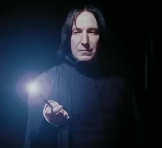 😑 emoji my Severus Snape Telegram sticker 20 of 46