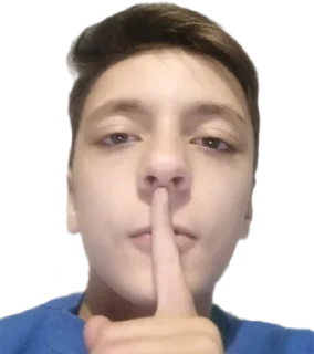🤫 emoji Егорка-помидорка Telegram sticker 5 of 11