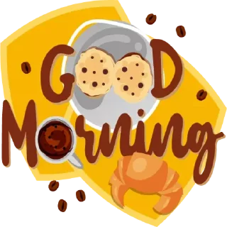 ☕️ emoji Good Morning 5 Telegram sticker 17 of 19