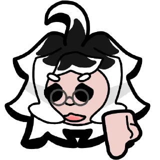 👎 emoji Tofa Oshigama pins | by @stupid kurama Telegram sticker 7 of 15