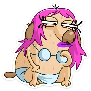 ☹️ emoji Леди Ди (@TgSticker) Telegram sticker 7 of 41