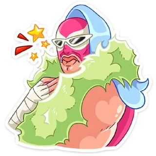 😎 emoji Леди Сила от @TgSticker Telegram sticker 23 of 48