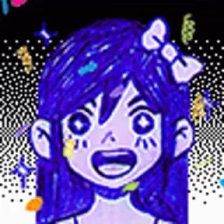 🎉 emoji OMORI @MoiStikiBot Telegram sticker 23 of 120