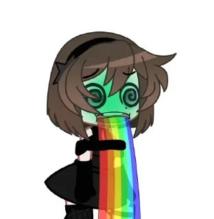 🤢 emoji гача Похука, чтоооо Telegram sticker 24 of 31