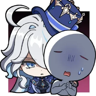 🐱 emoji (≧∆≦) ふりな💙 Telegram sticker 17 of 46