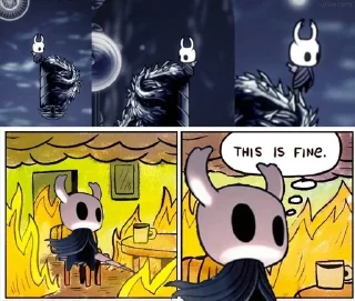👍 emoji Hollow Knight Telegram sticker 13 of 30