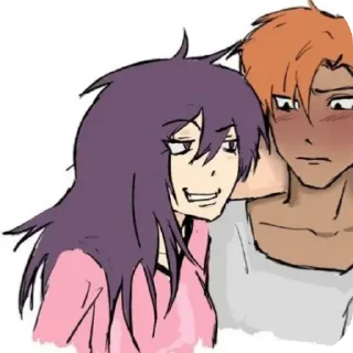 😏 emoji nina/PODONKI Telegram sticker 9 of 78