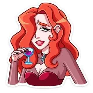 😅 emoji Огненная Лавиния (@TgSticker) Telegram sticker 22 of 48