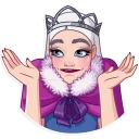 🤷‍♀️ emoji The Snow Queen Telegram sticker 22 of 30