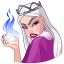 😡 emoji The Snow Queen Telegram sticker 15 of 30
