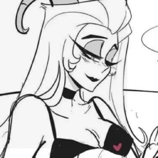 💋 emoji ✨🌈Лилит Морнингстар🌈✨  @AngelDust002 Telegram sticker 22 of 120