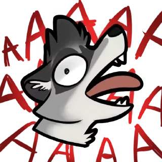 Sticker from Racoon