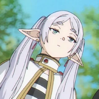 🙄 emoji Sousou no Frieren @stickersMH Telegram sticker 13 of 60