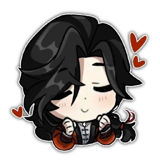 🥰 emoji hua cheng || хуа чен Telegram sticker 5 of 15